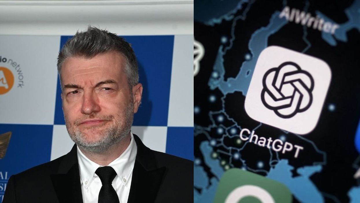 Charlie Brooker; ChatGPT logo