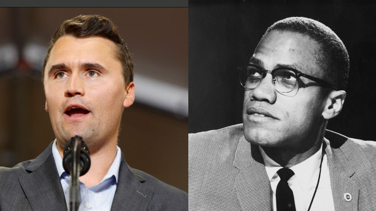 Charlie Kirk; Malcolm X