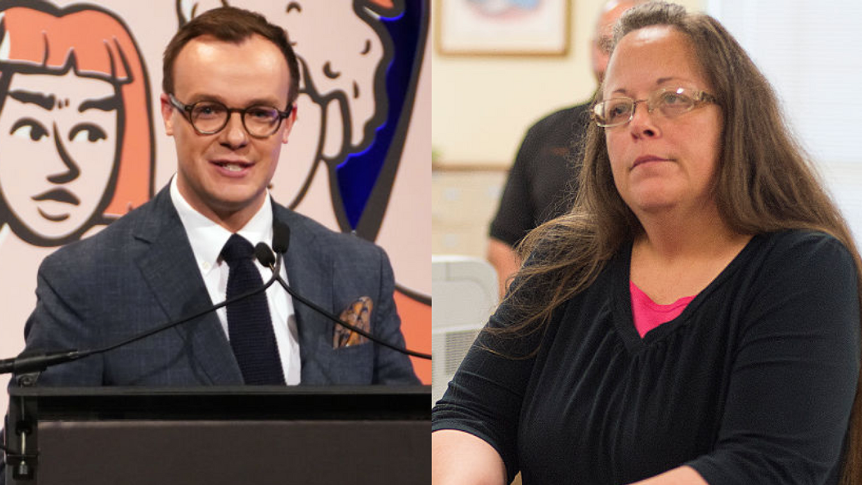 Chasten Buttigieg; Kim Davis