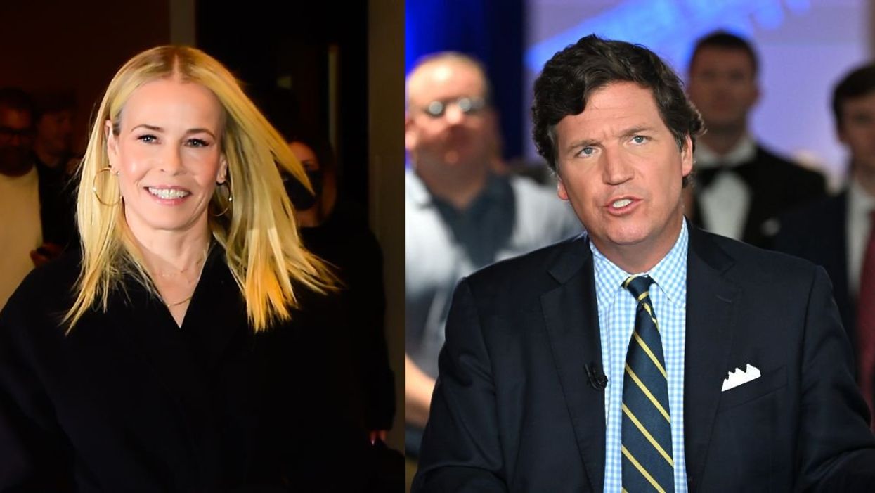 Chelsea Handler; Tucker Carlson