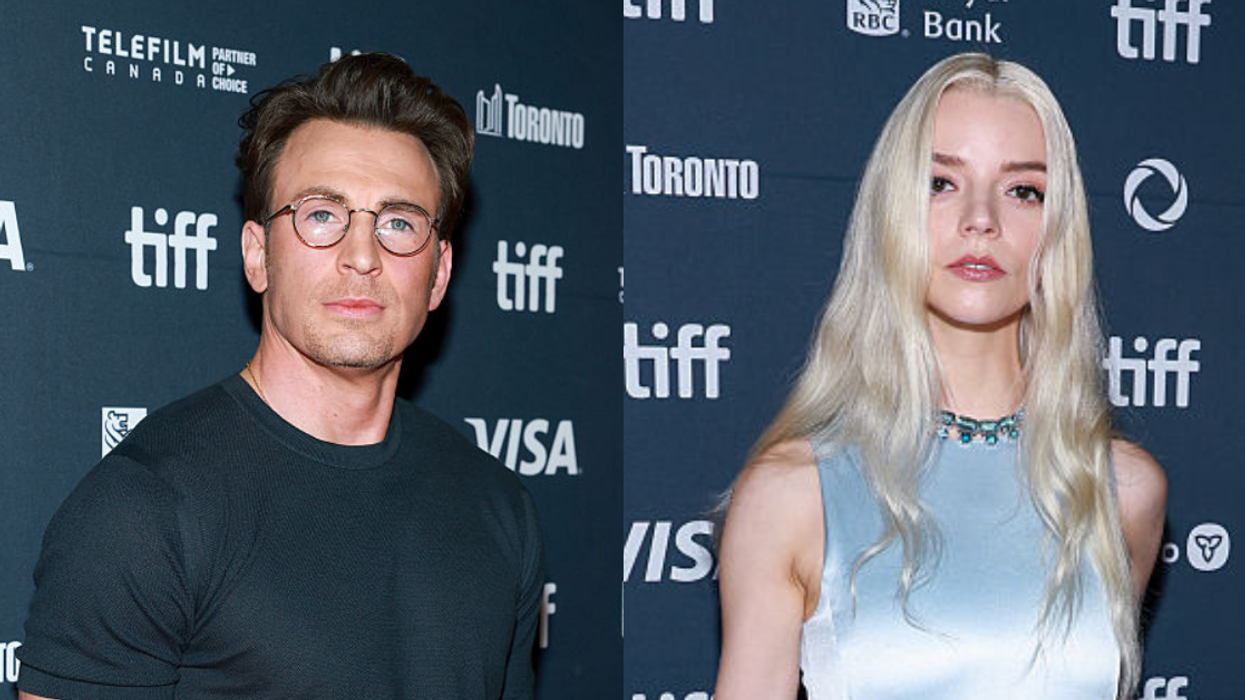 Chris Evans; Anya Taylor-Joy