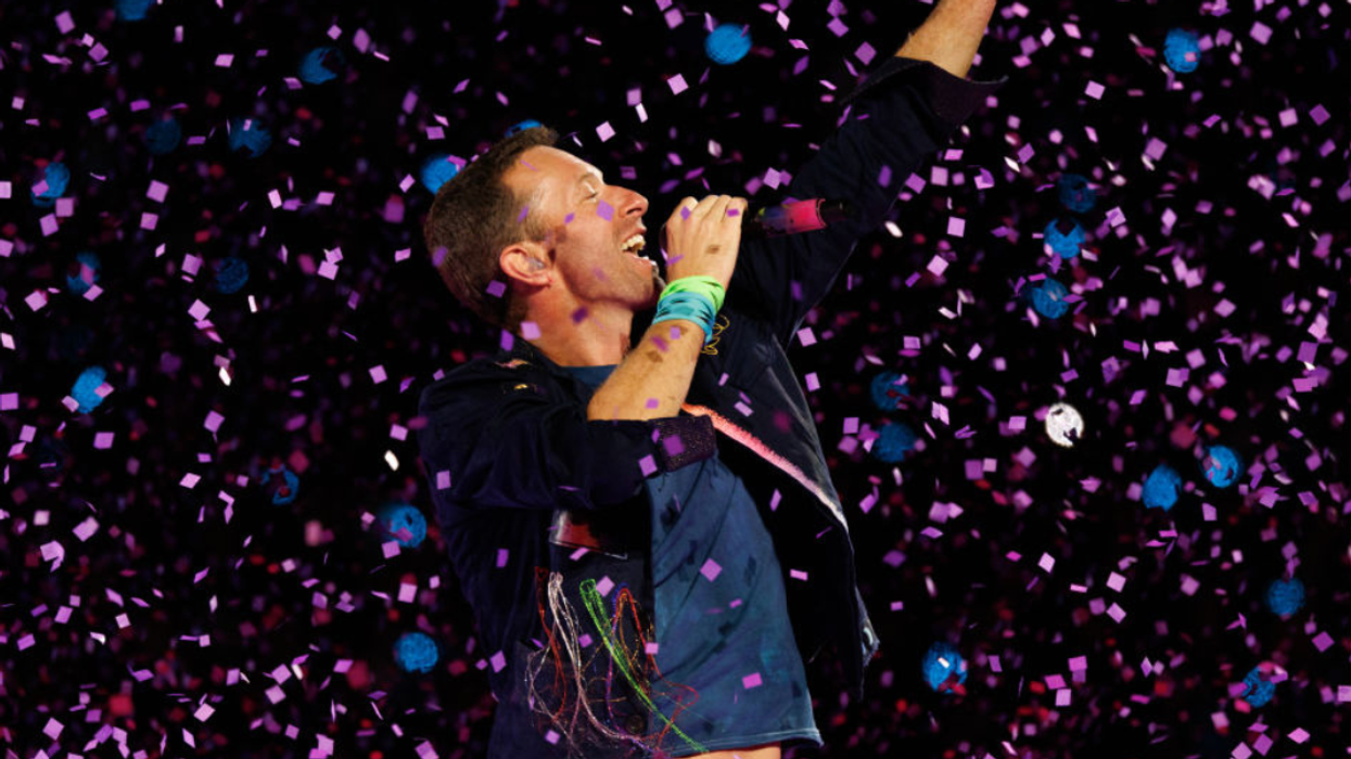 Chris Martin from Coldplay