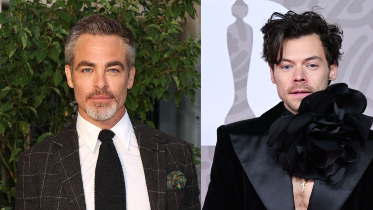 Chris Pine; Harry Styles