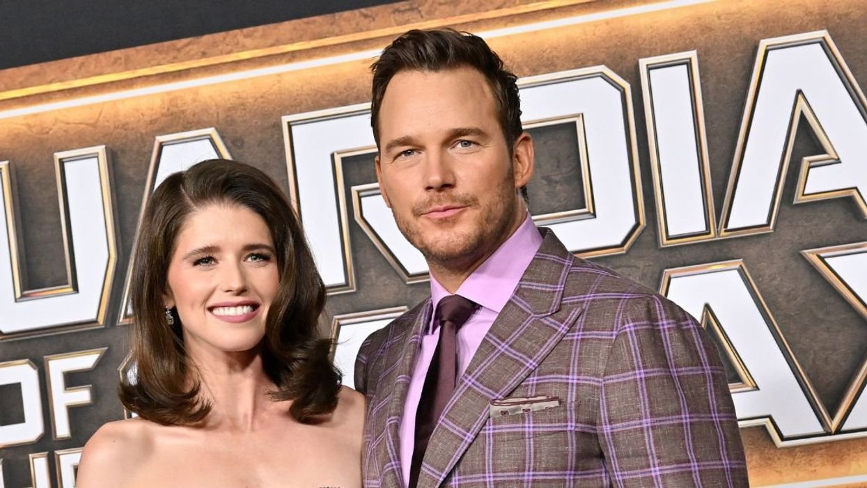 Chris Pratt with wife Katherine Schwarzenegger