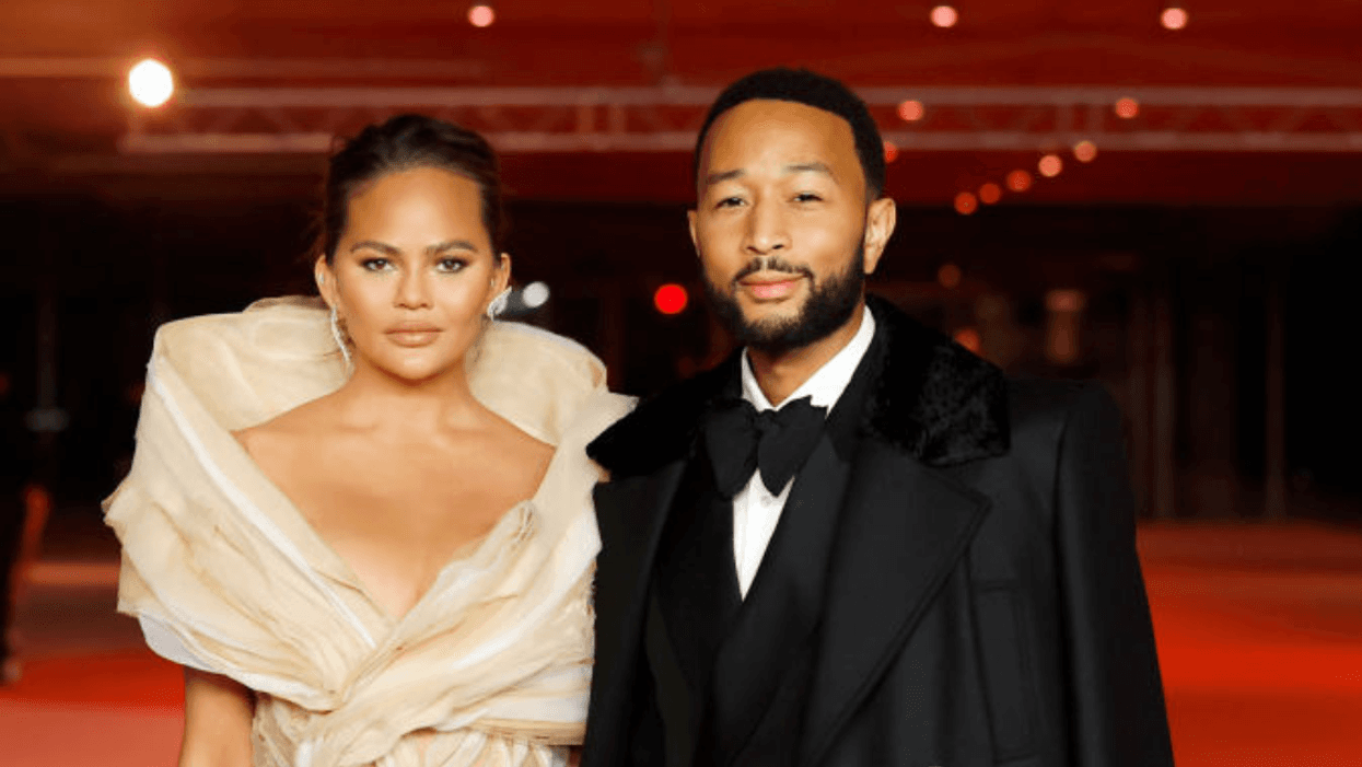Chrissy Teigen and John Legend