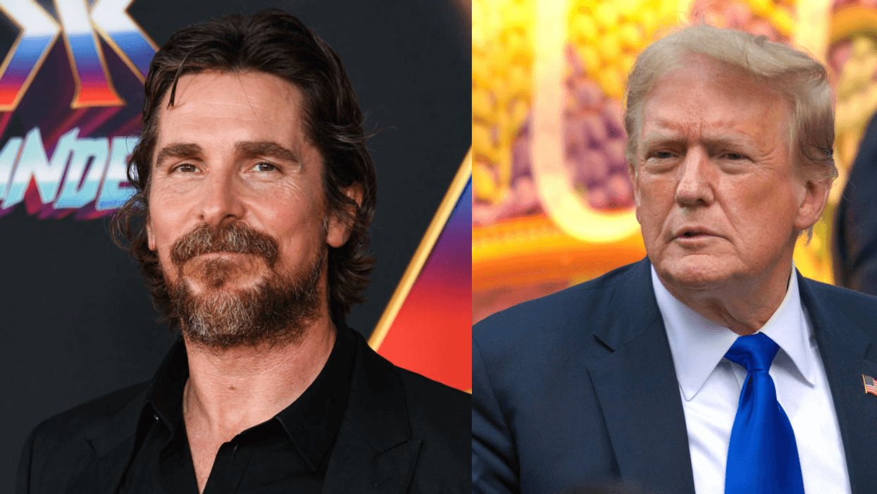 Christian Bale; Donald Trump