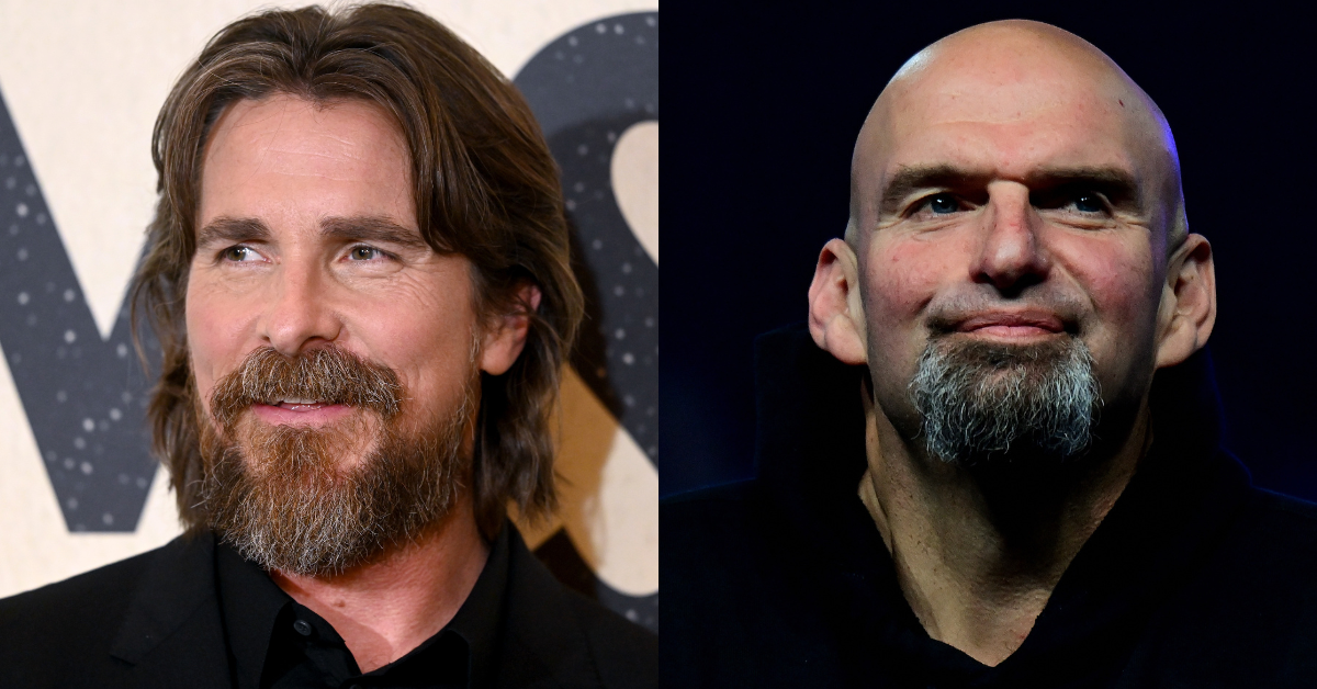 Christian Bale; John Fetterman