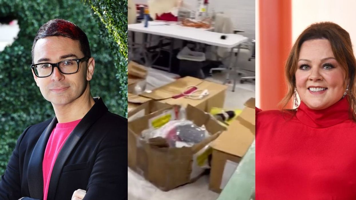 Christian Siriano; flood damage; Melissa McCarthy