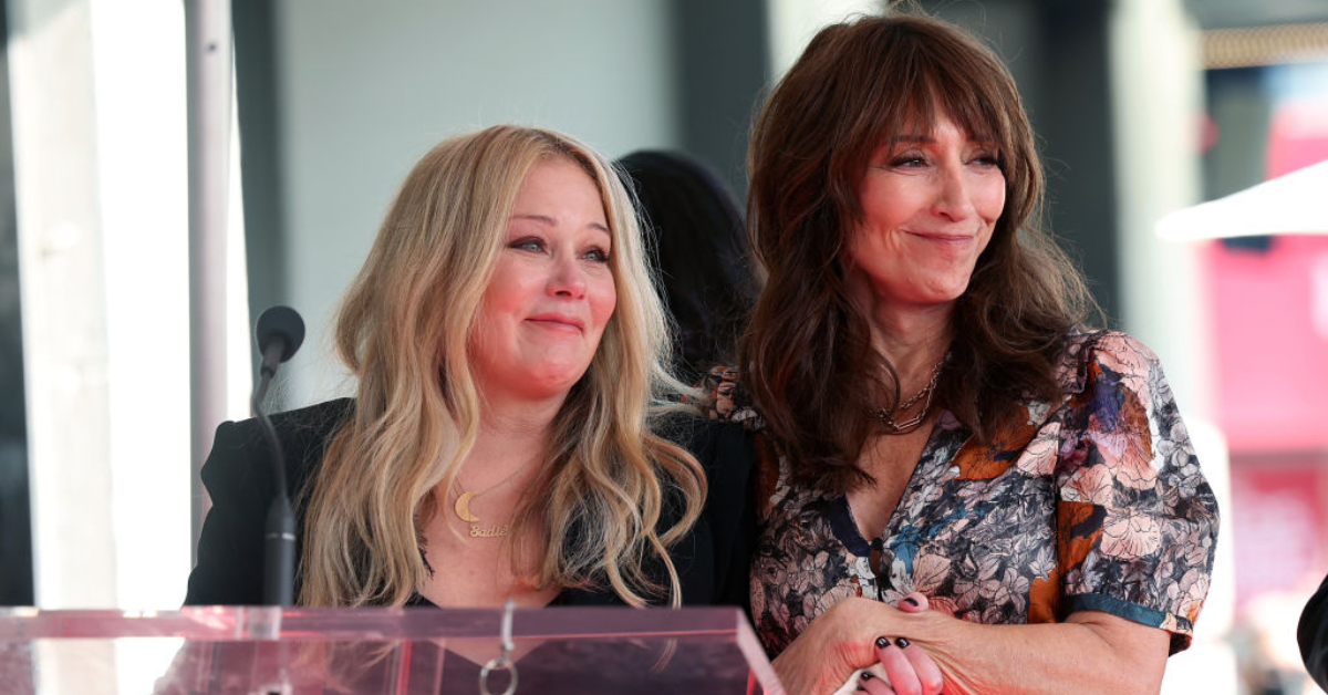 Christina Applegate and Katey Sagal