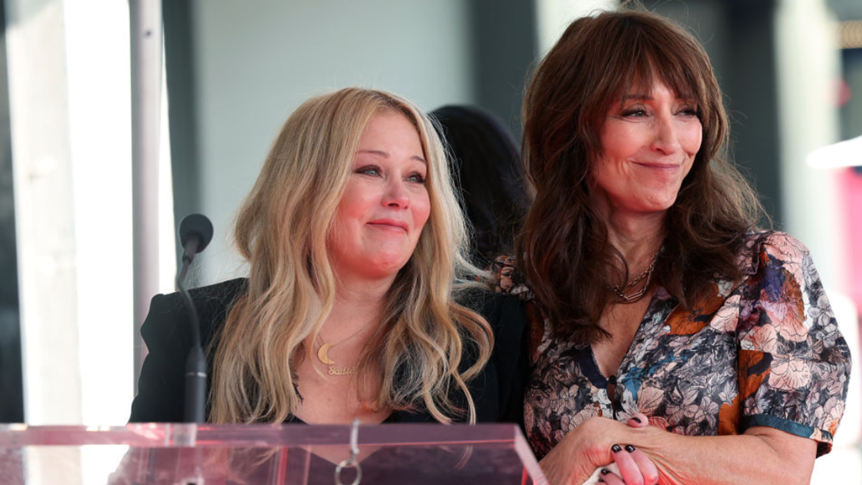 Christina Applegate and Katey Sagal