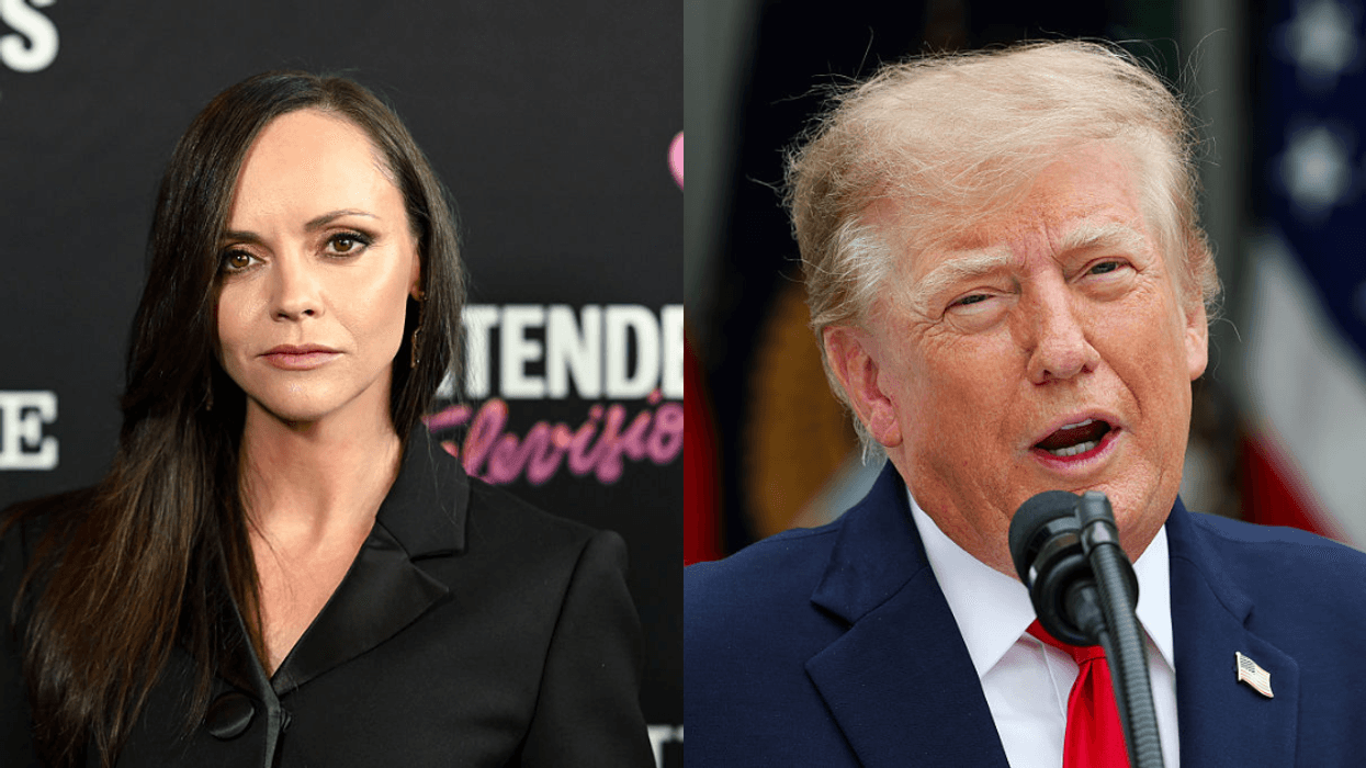 Christina Ricci; Donald Trump