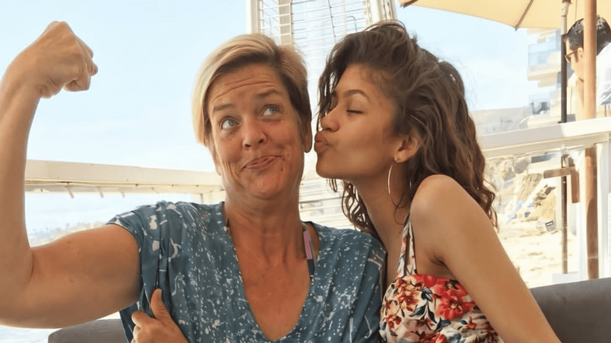 Claire Stoermer and Zendaya