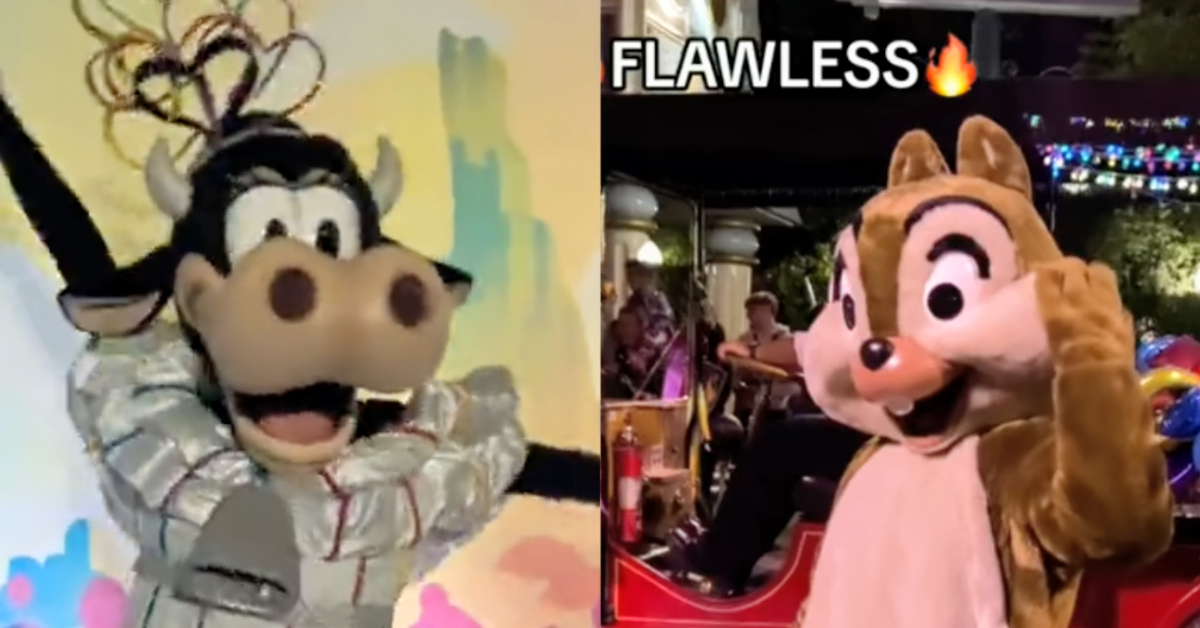 Clarabelle Cow; Chip Chipmunk