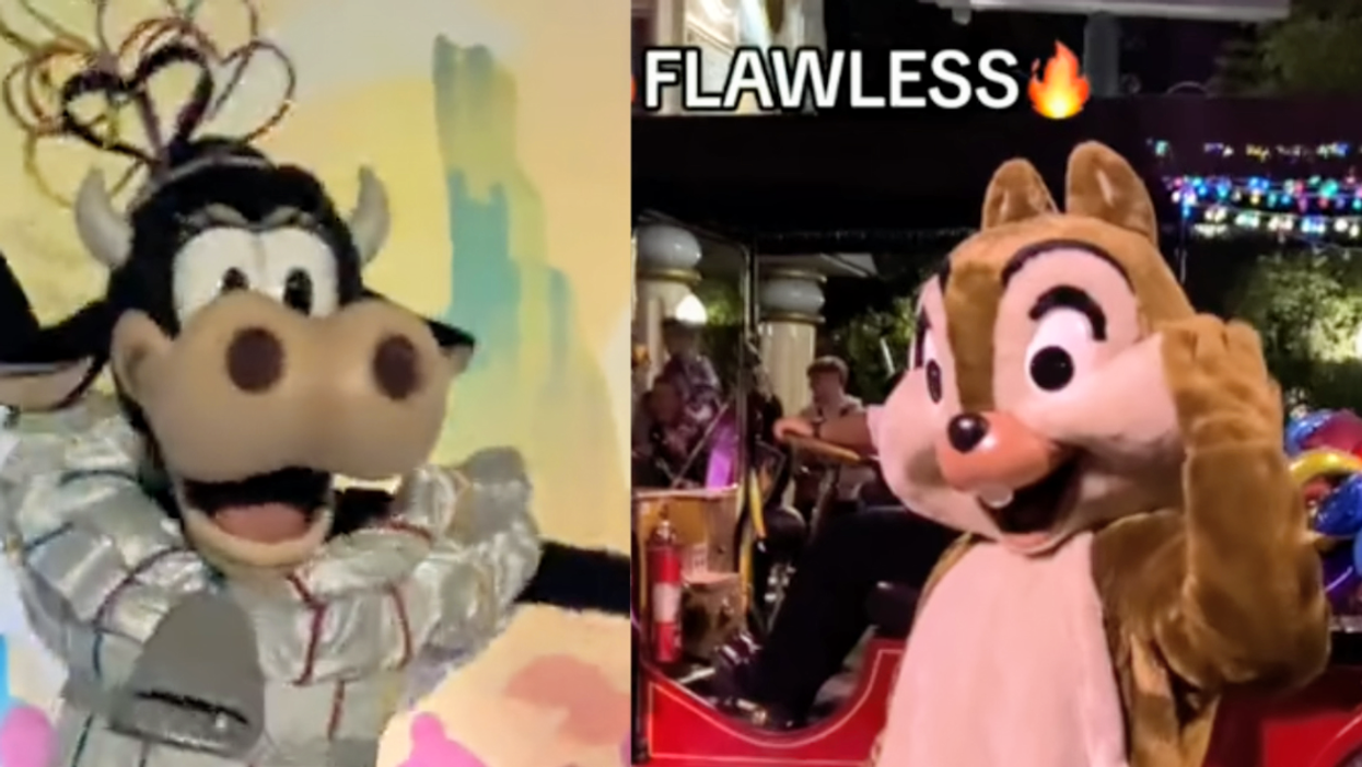 Clarabelle Cow; Chip Chipmunk