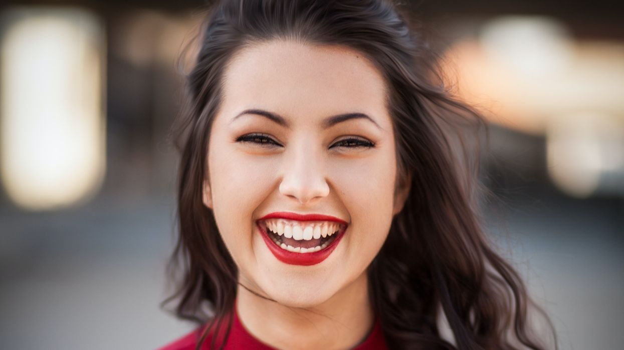 closeup photograph of stock photo model