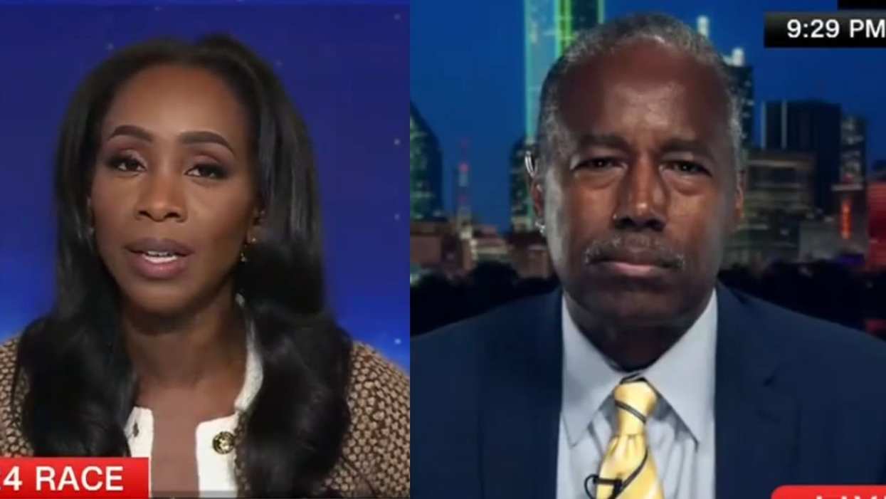 CNN host Abby Phillip; Ben Carson