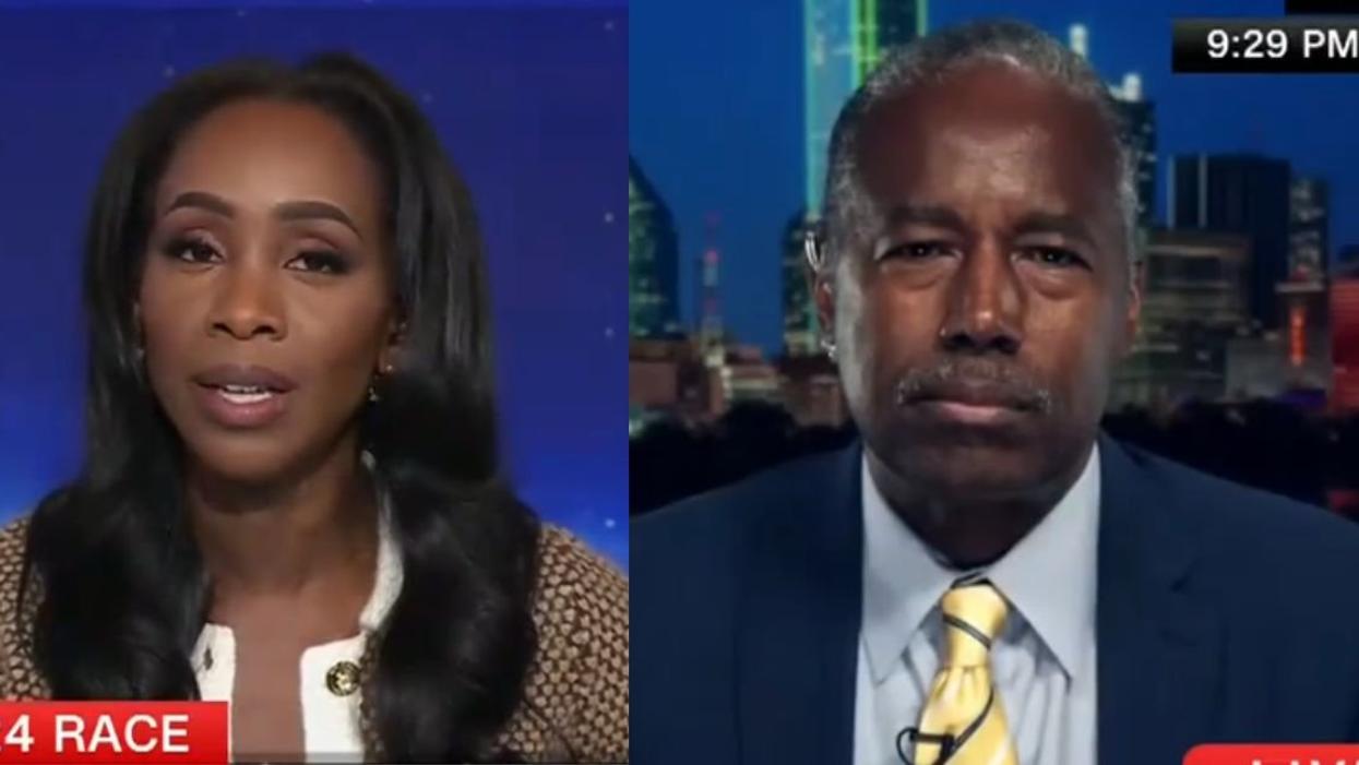 CNN host Abby Phillip; Ben Carson