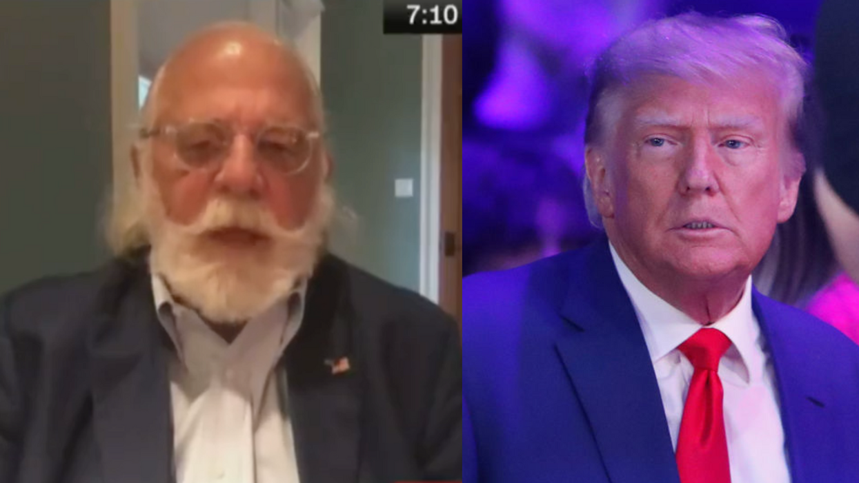 CNN screenshot of Ty Cobb; Donald Trump