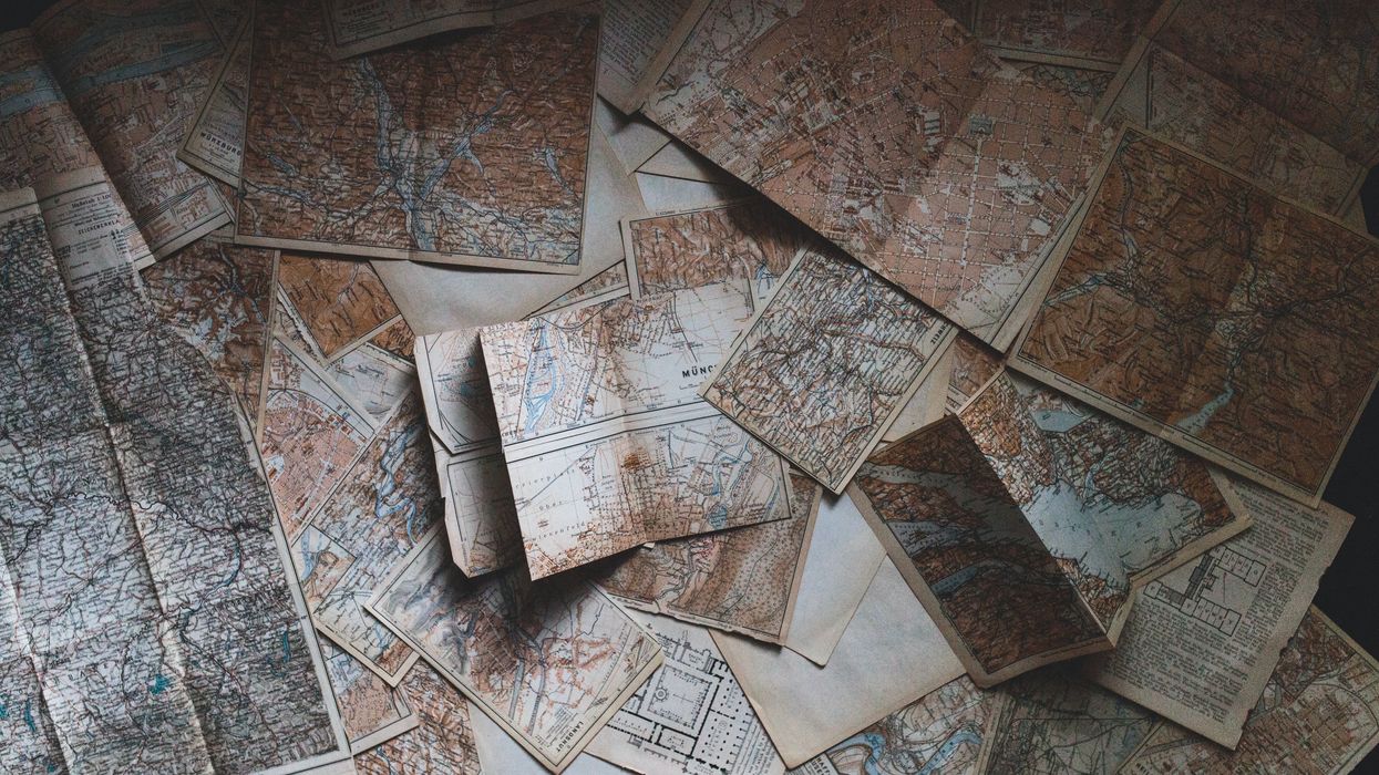 Collection of maps and atlases