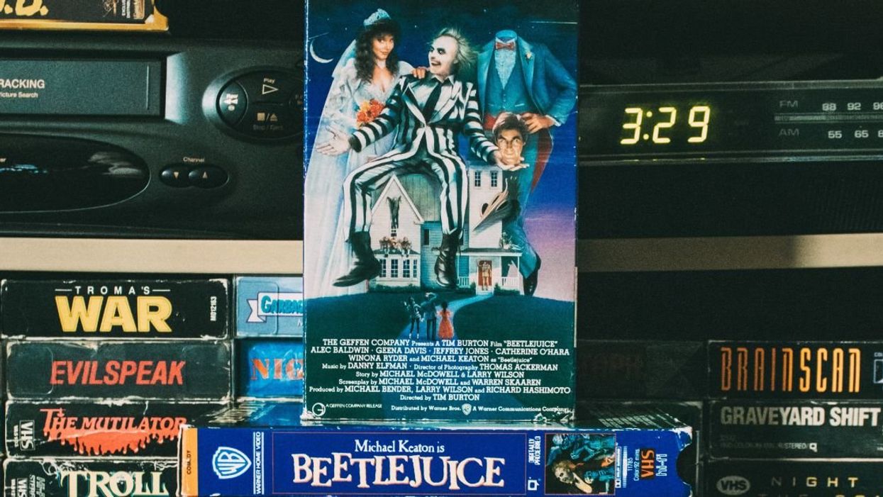 Collection of VHS tapes