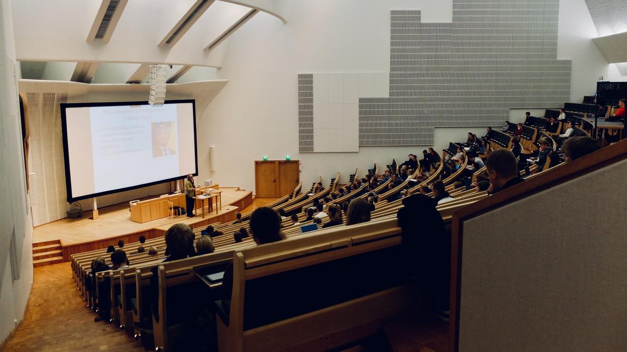 College classroom