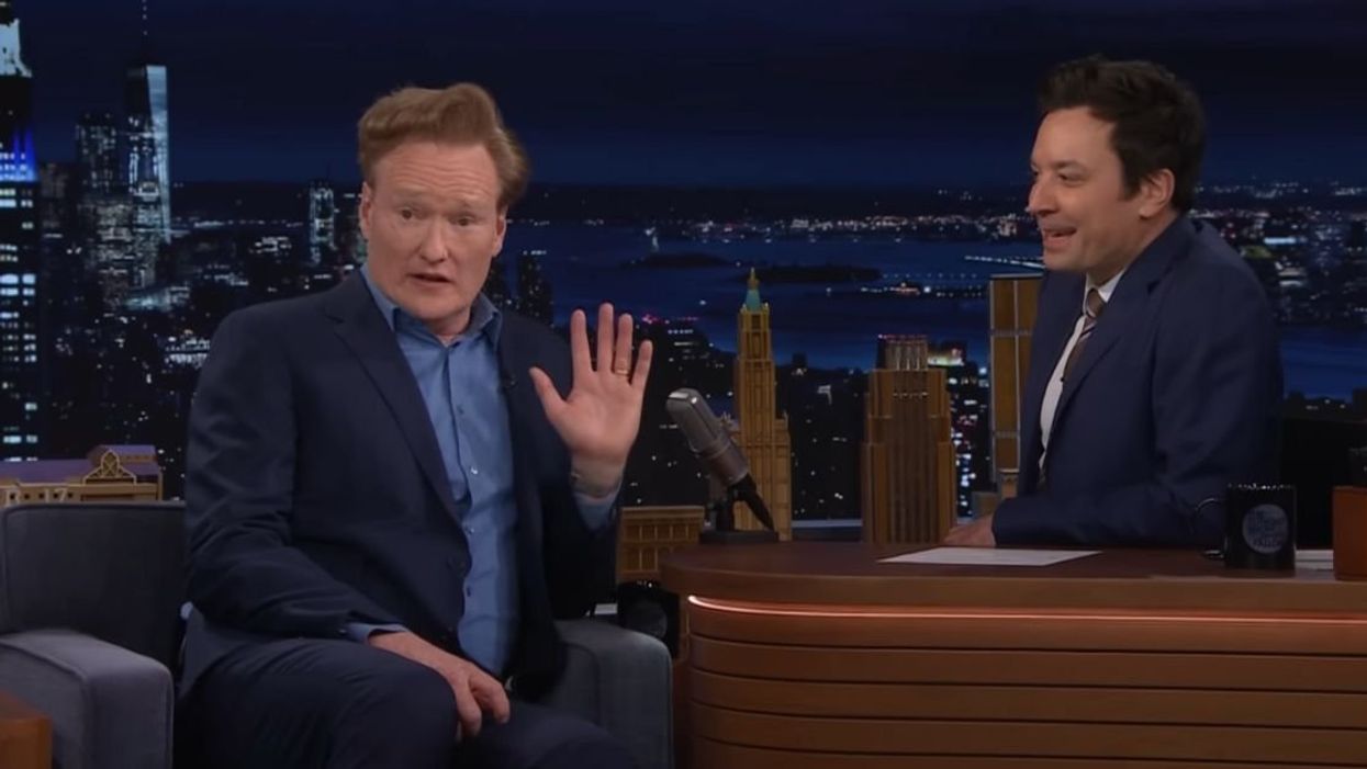 Conan O'Brien and Jimmy Fallon