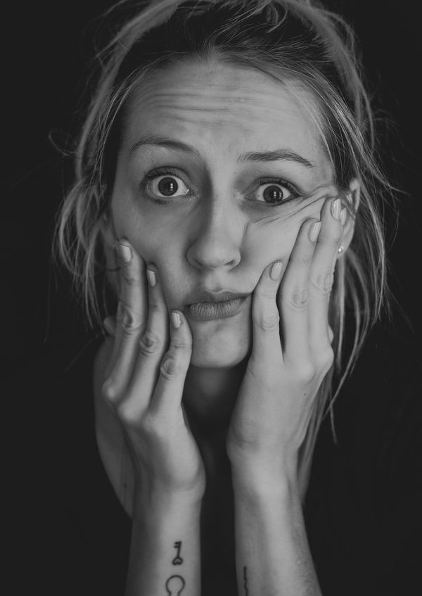 Confused woman