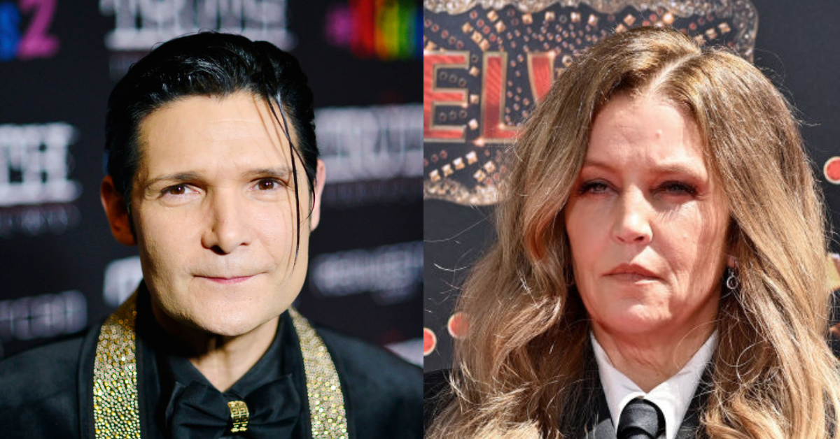 Corey Feldman; Lisa Marie Presley
