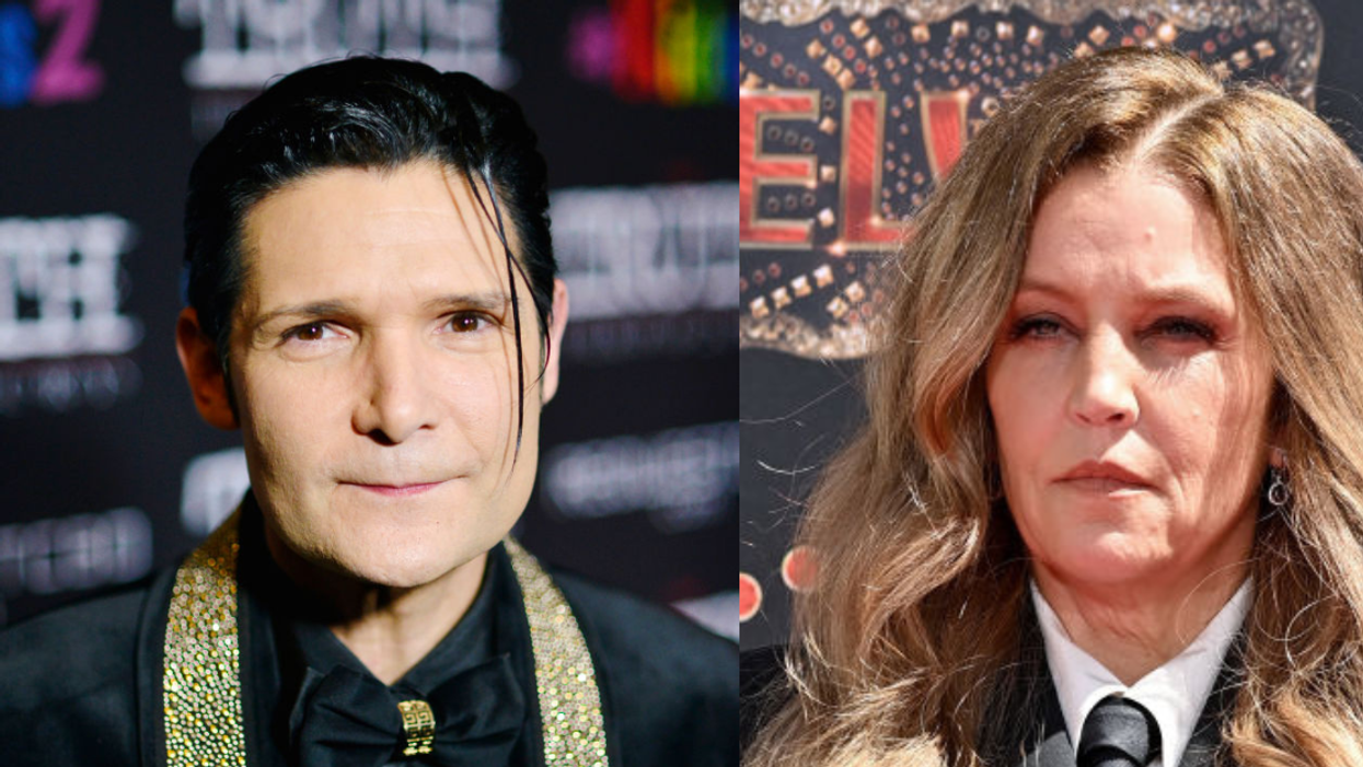 Corey Feldman; Lisa Marie Presley