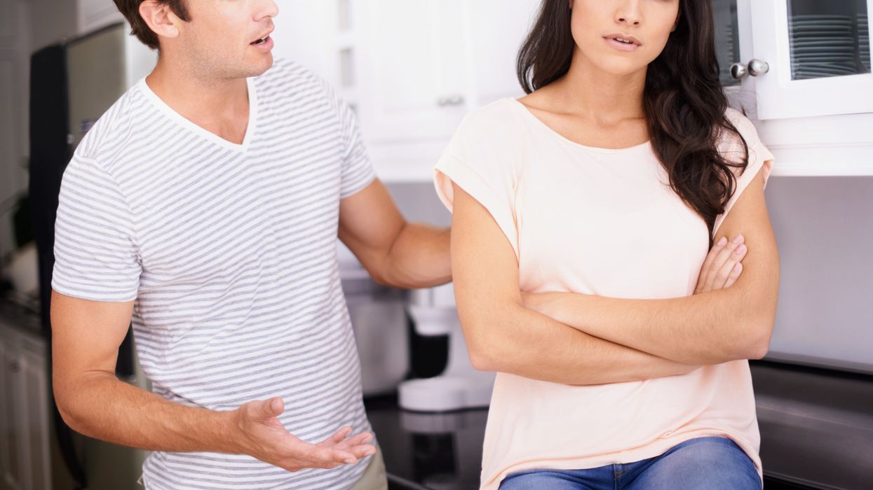 couple arguing