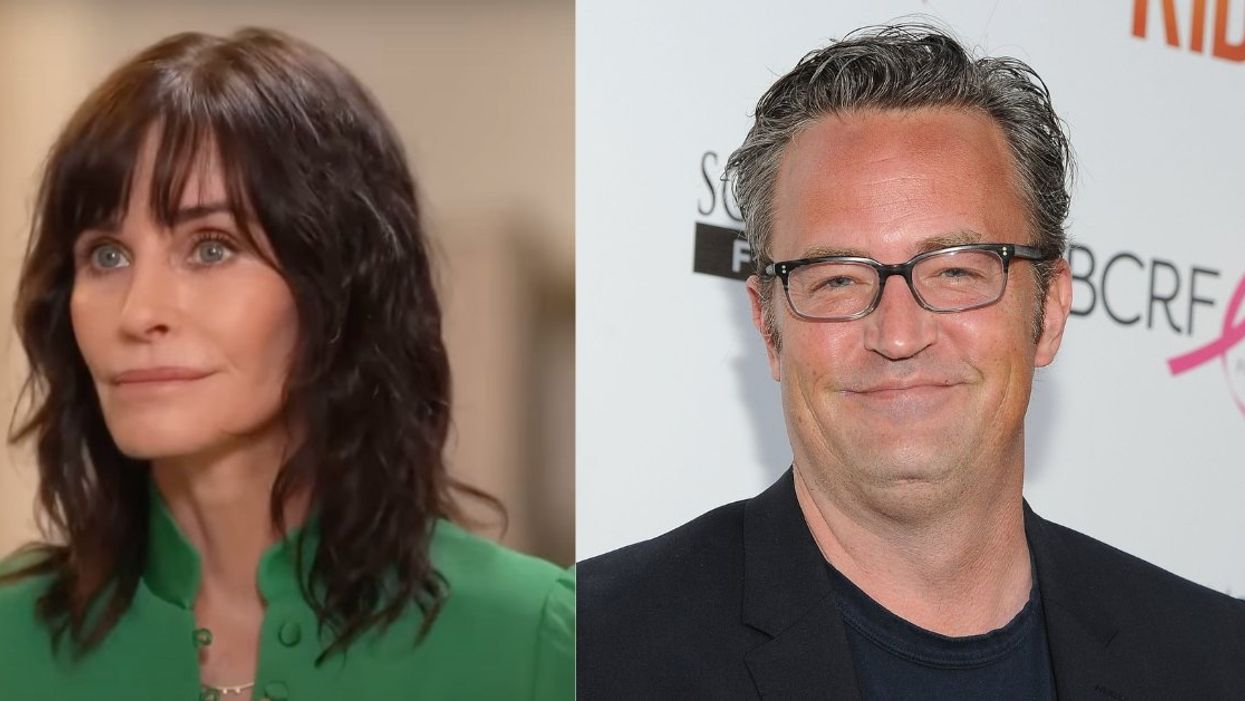 Courteney Cox; Matthew Perry