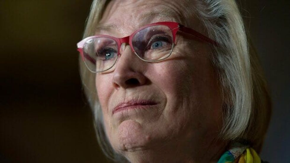 Crown-Indigenous Relations and Northern Affairs Minister Carolyn Bennett announces a compensation package for Indigenous victims of the Sixties Scoop.(Photo credit