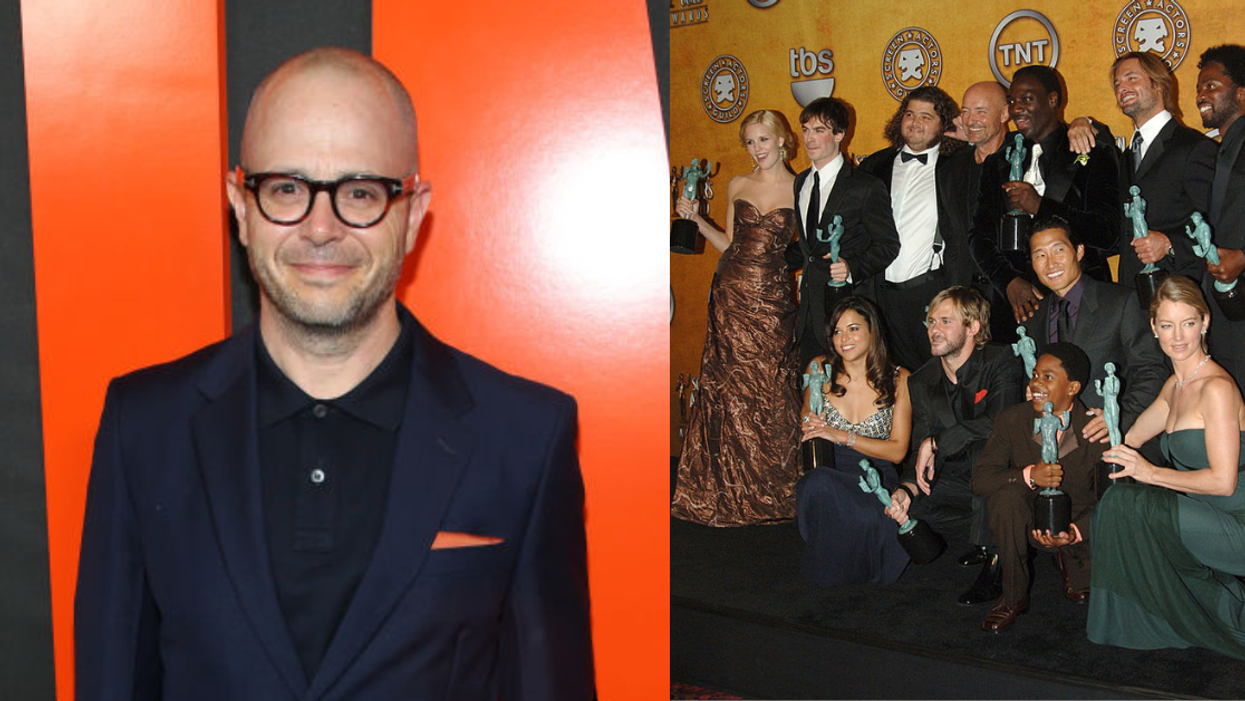 Damon Lindelof; cast of 'Lost'