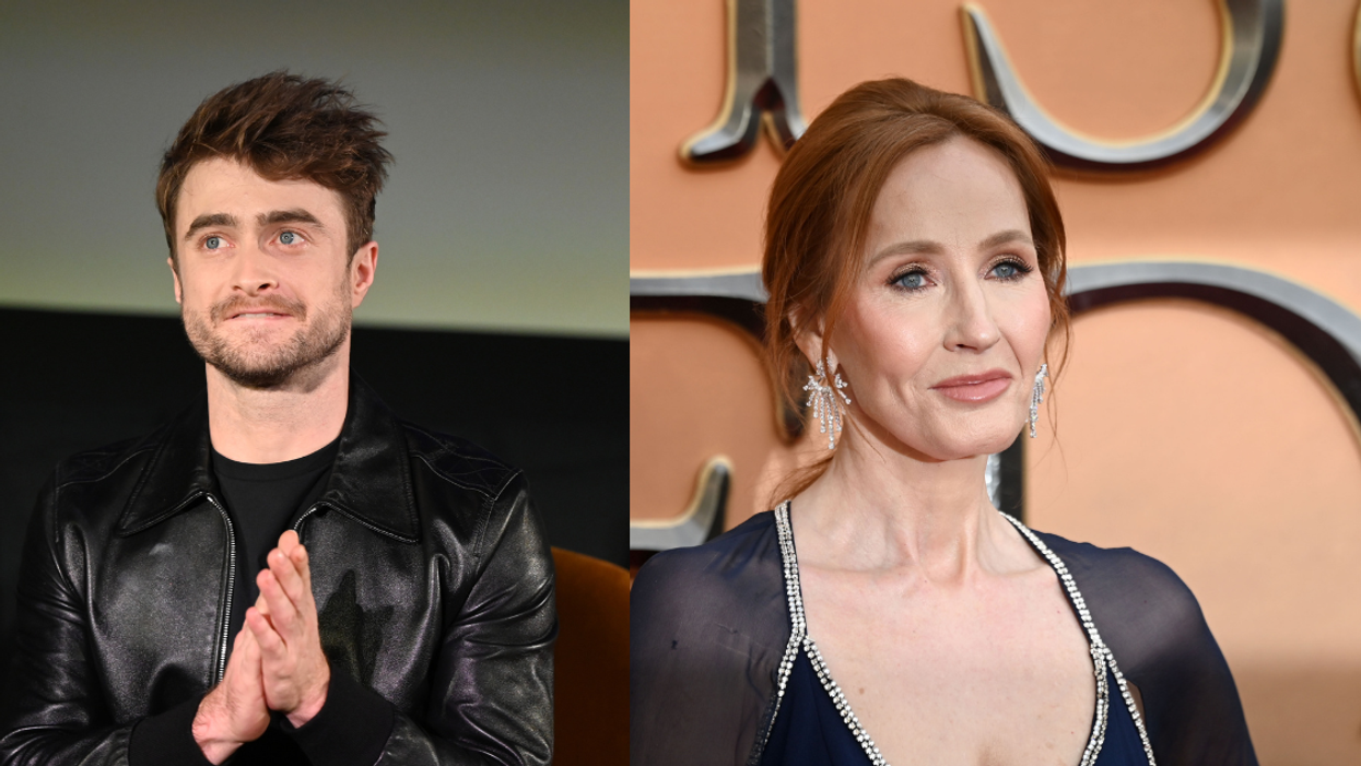 Daniel Radcliffe; J.K. Rowling