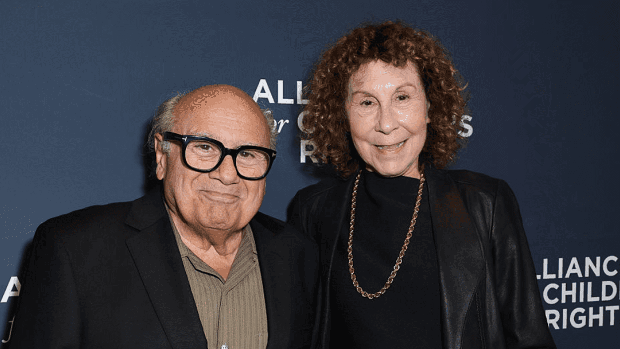 Danny DeVito and Rhea Perlman
