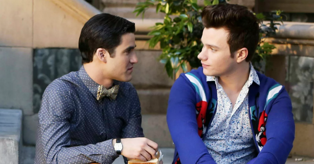 Darren Criss and Chris Colfer on 'Glee'