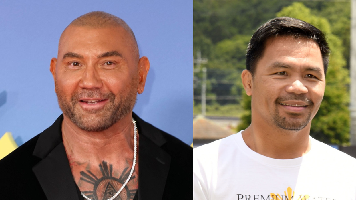 Dave Bautista; Manny Pacquiao