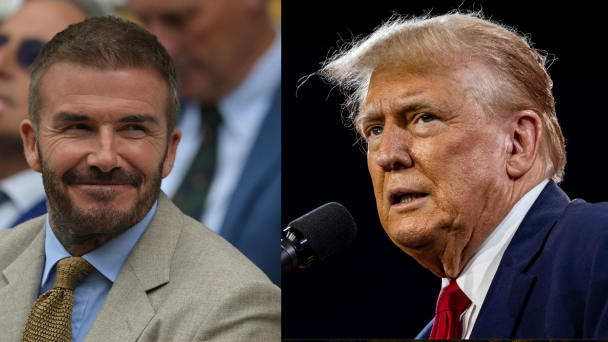 David Beckham; Donald Trump