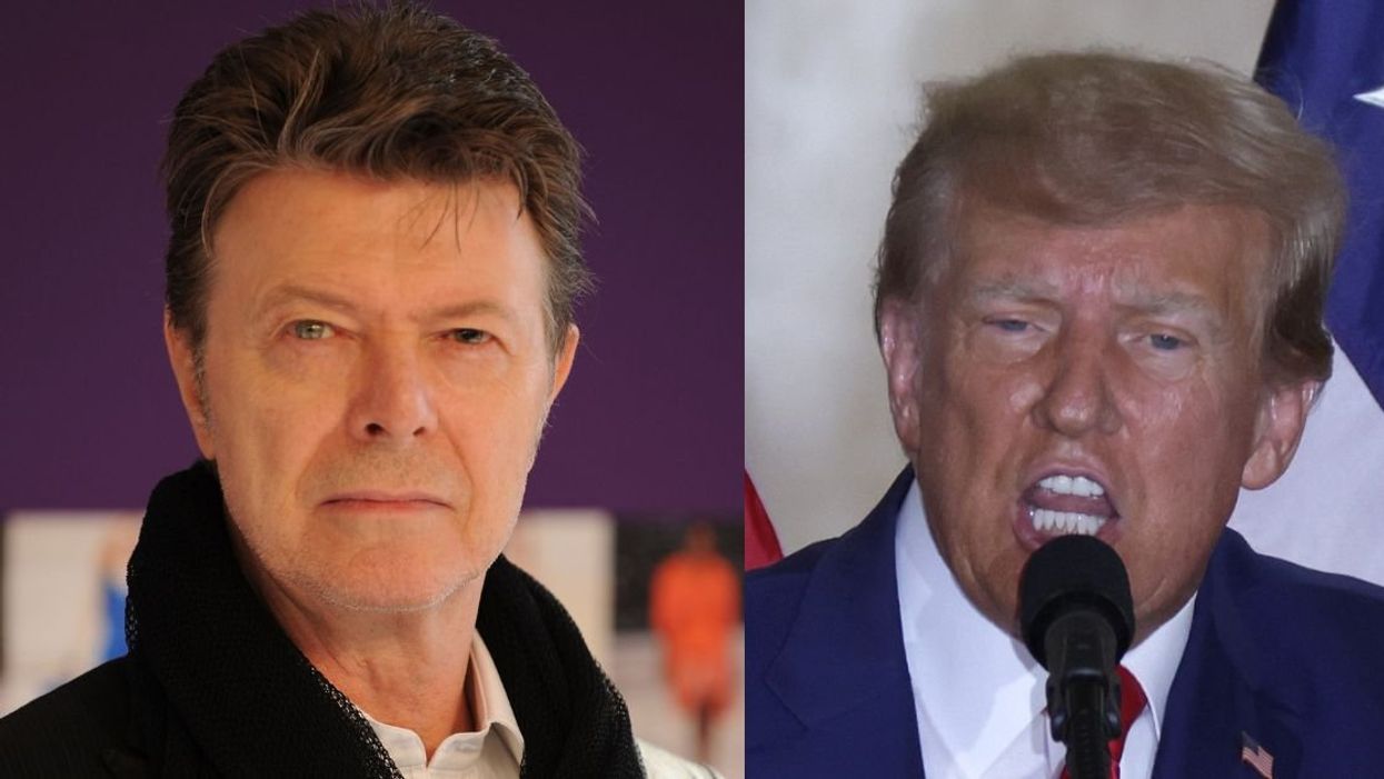 David Bowie; Donald Trump
