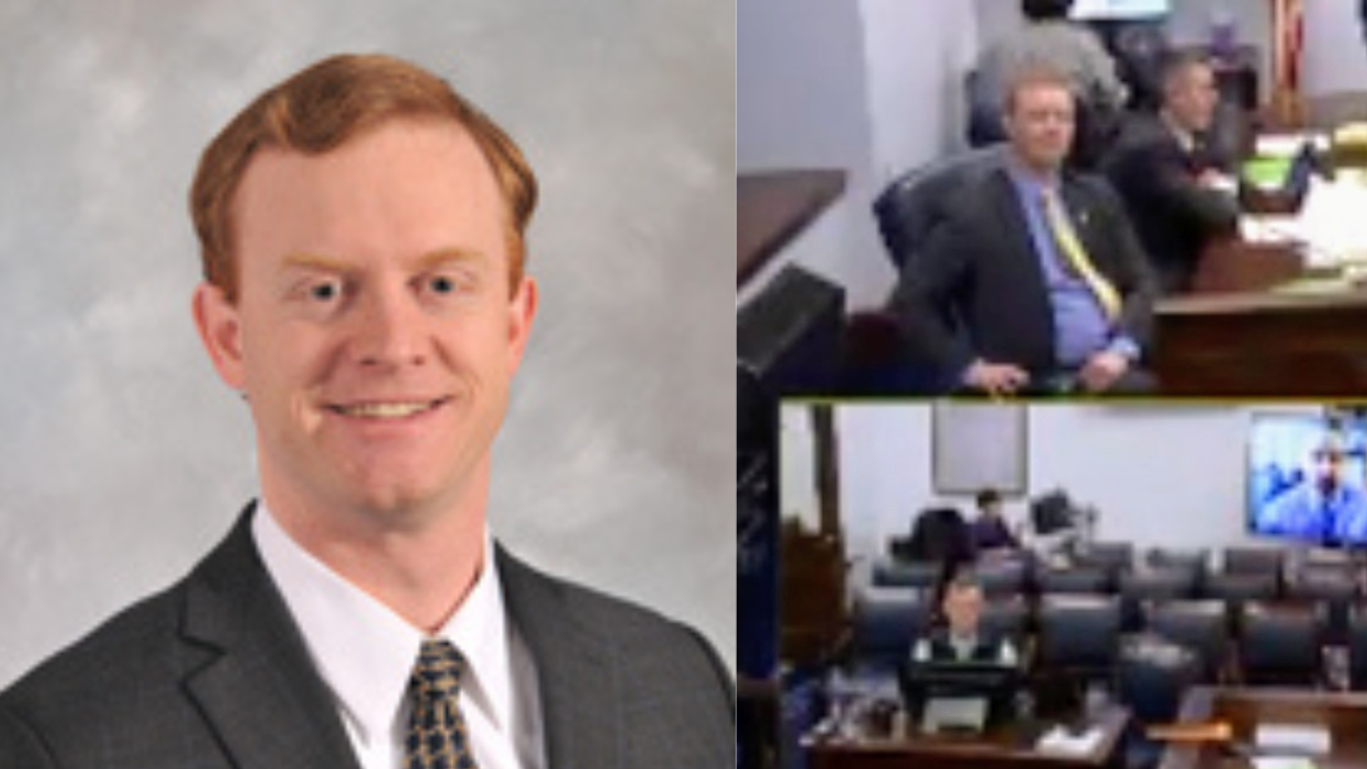 David Eastman; screenshot of Alaska state House Judiciary hearing