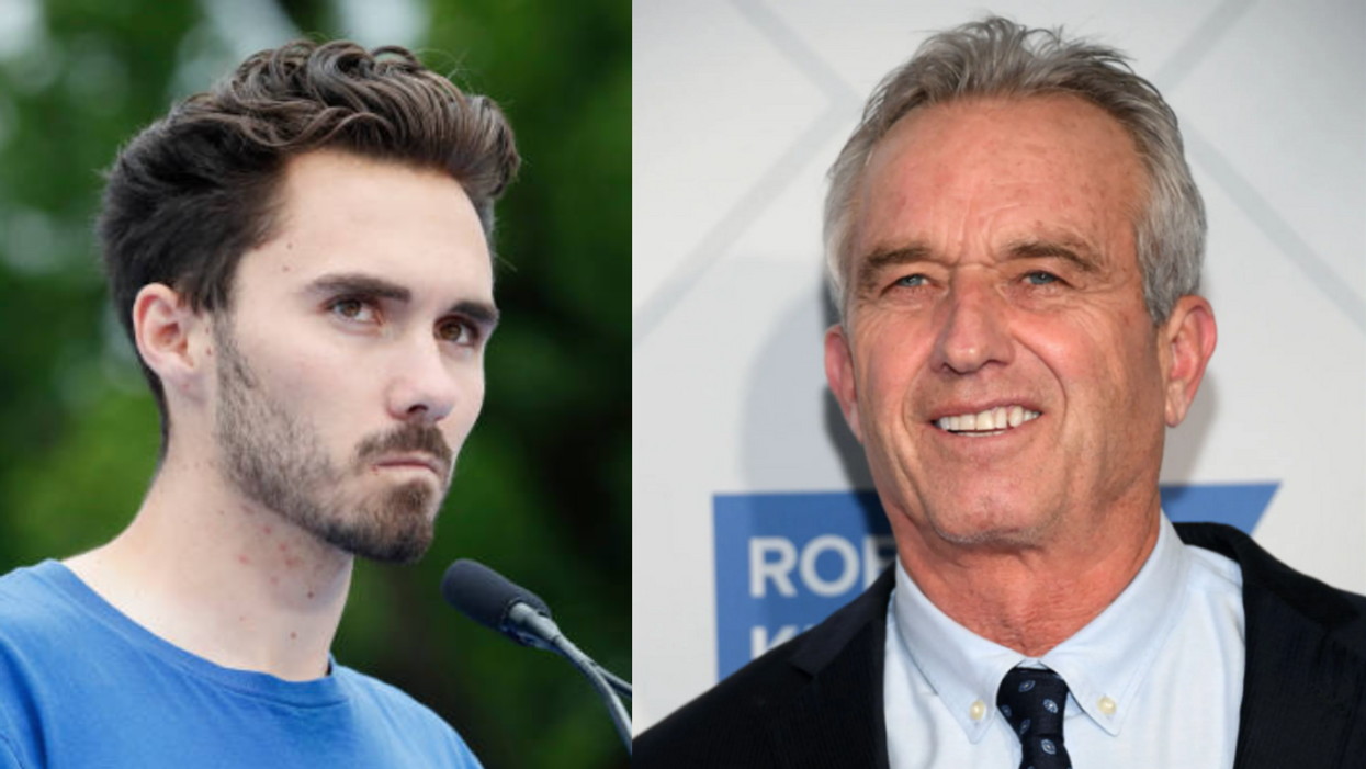 David Hogg; Robert F. Kennedy Jr.