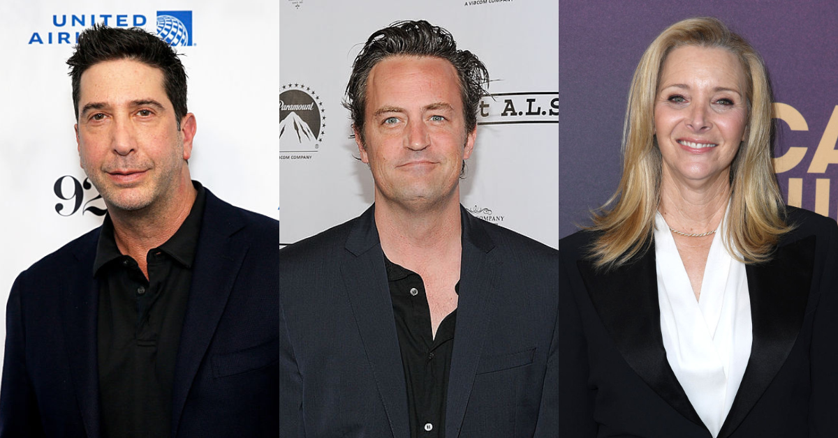 David Schwimmer; Matthew Perry; Lisa Kudrow