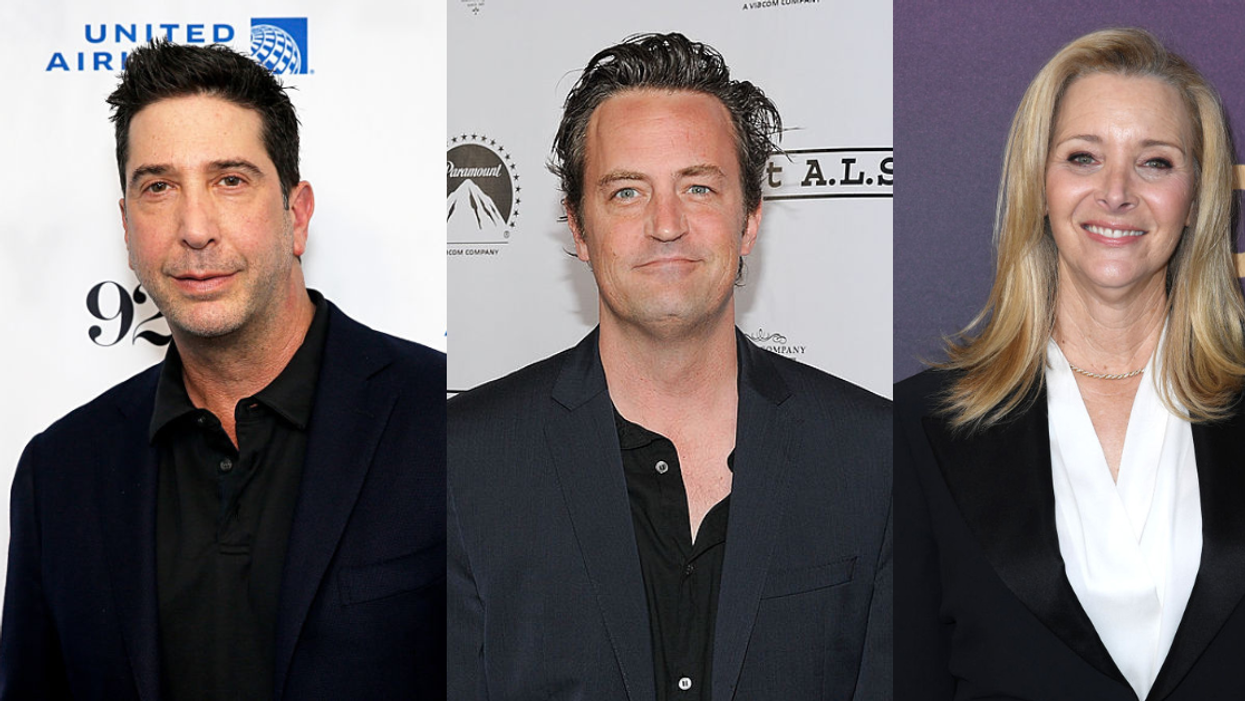 David Schwimmer; Matthew Perry; Lisa Kudrow