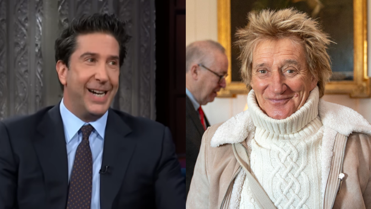 David Schwimmer; Rod Stewart