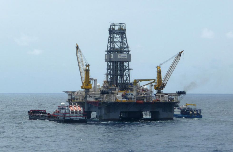 Deepwater Horizon drilling platform