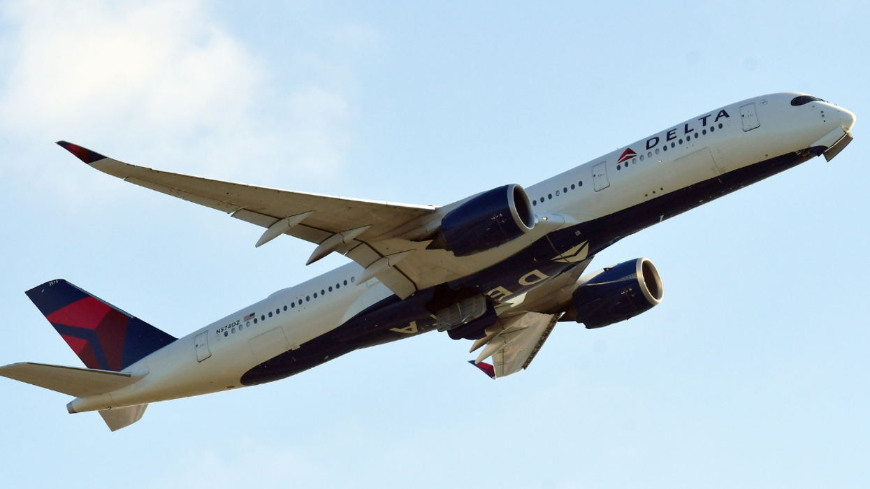 Delta airplane