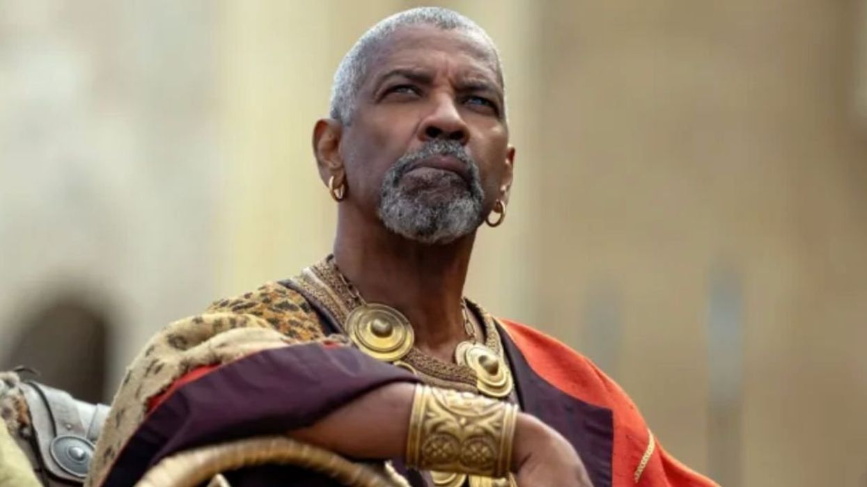 Denzel Washington in 'Gladiator II'