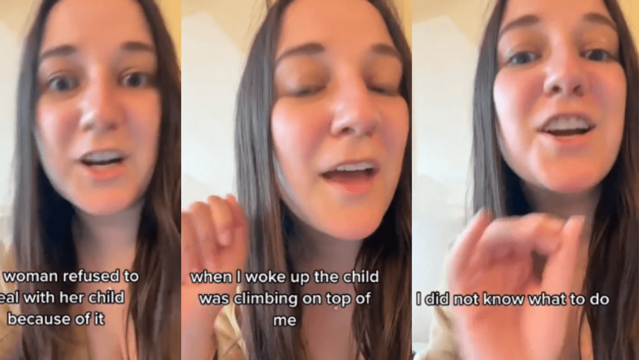 @DiaryOfASoloTraveler detailing terrible flight with stranger's child