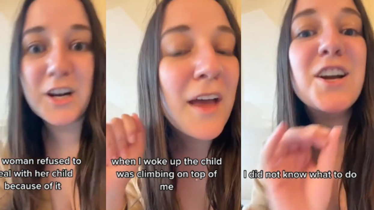 @DiaryOfASoloTraveler detailing terrible flight with stranger's child