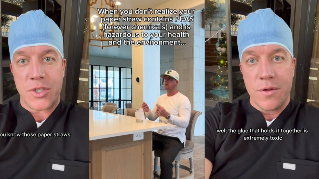 Doctor reveals paper straws are toxic